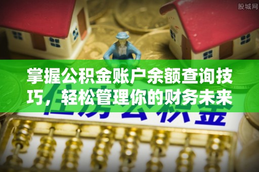淅川掌握公积金账户余额查询技巧，轻松管理你的财务未来