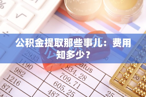 淅川公积金提取那些事儿：费用知多少？