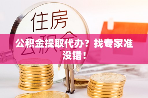 淅川公积金提取代办？找专家准没错！