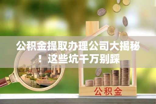淅川公积金提取办理公司大揭秘！这些坑千万别踩