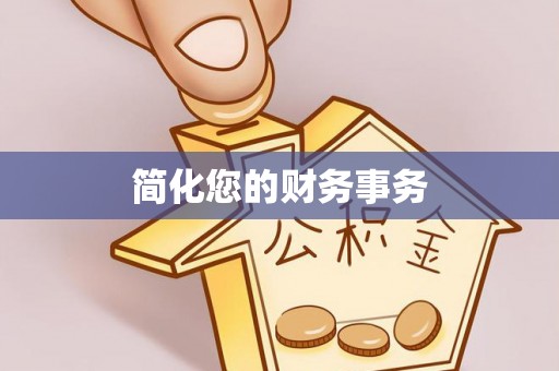 淅川简化您的财务事务